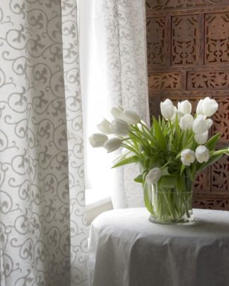 White Vine Curtain