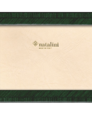 Green marquetry photo frame