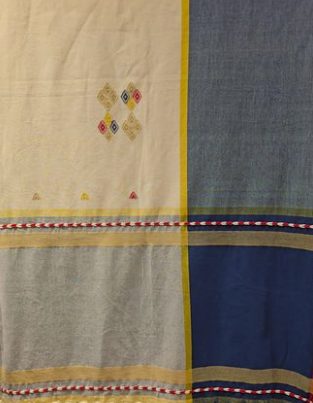 Hand woven cotton bedspread